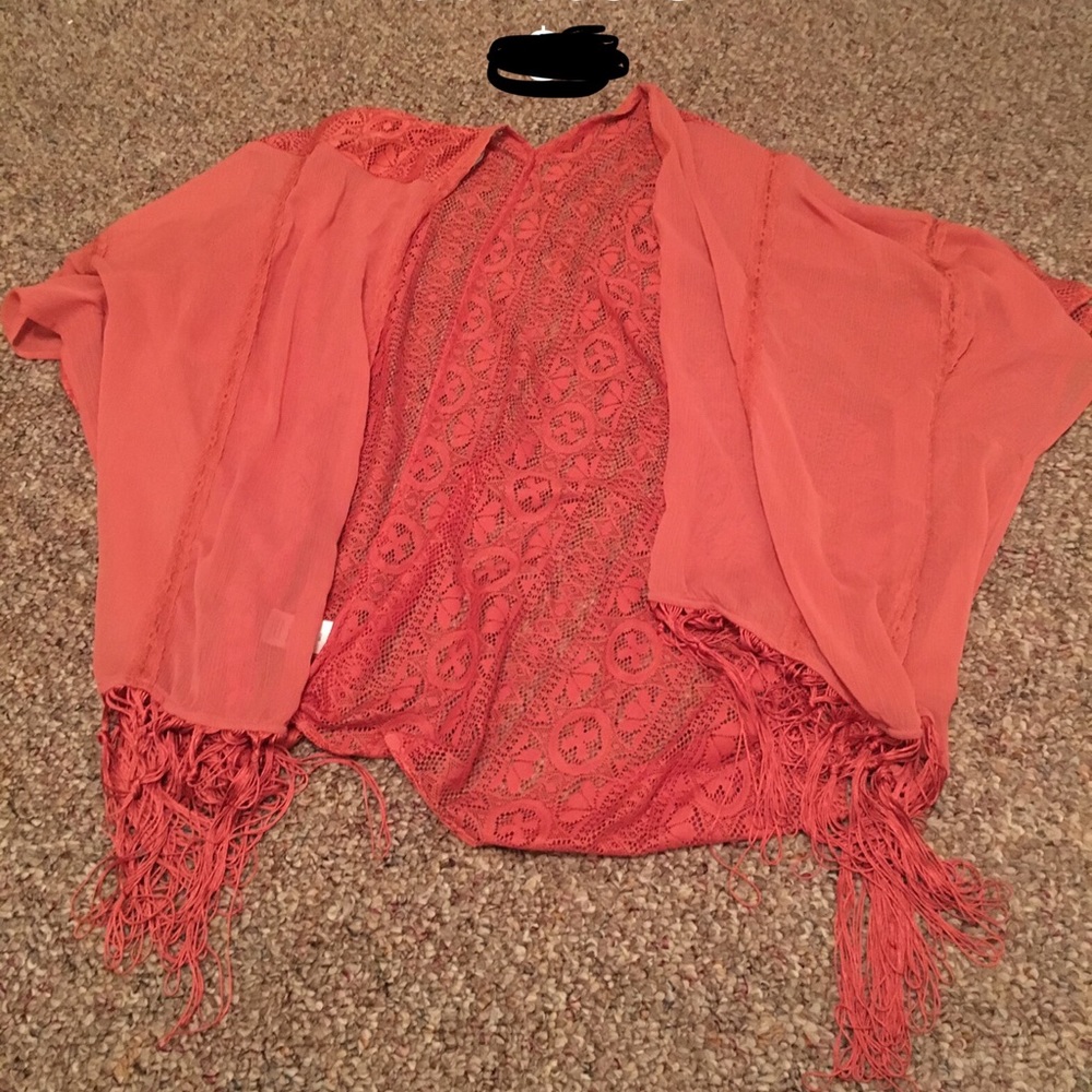 Coral Kimono